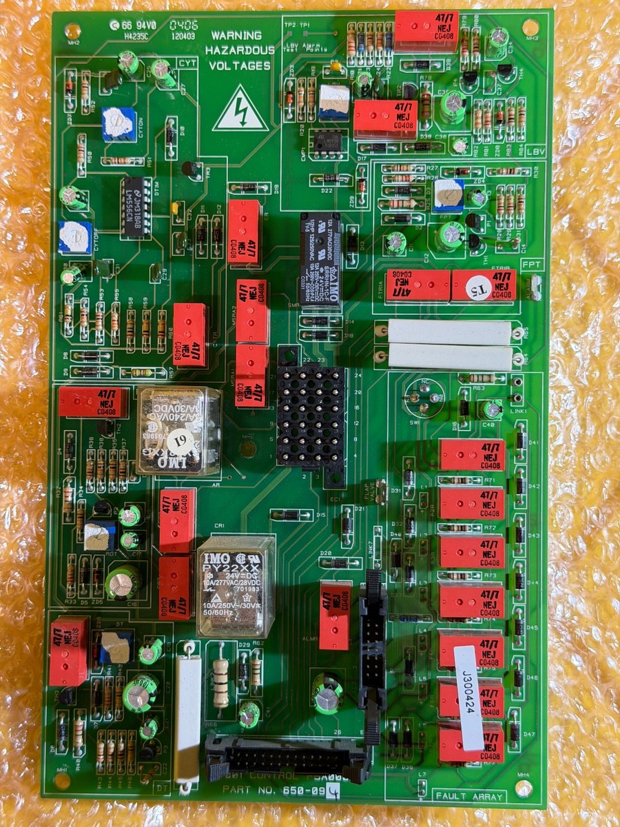 FG Wilson Olympian 650-094 Generator 4001E Control PCB Circuit
