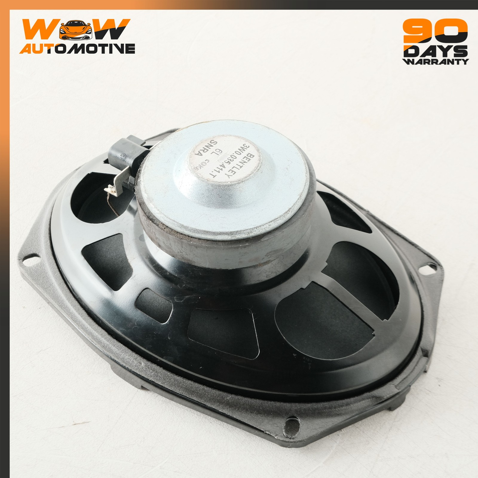 04-11 BENTLEY CONTINENTAL GTC FRONT RIGHT LEFT DOOR BASS LOUDSPEAKER SET OEM