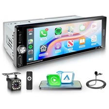 Car Stereo Single Din Wireless Carplay 6.9 inch Wireless Carplay Android auto