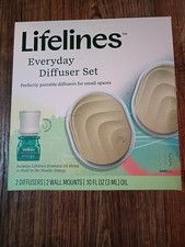 Lifelines Everyday Portable Essential Oil Diffusers 2 Pk Walk in the Woods NIB