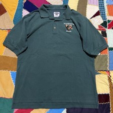 Vintage Lee UAB Blazers Forest Green Polo Shirt Medium