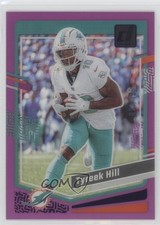 2023 Panini Clearly Donruss Purple /199 Tyreek Hill #32 0nr3
