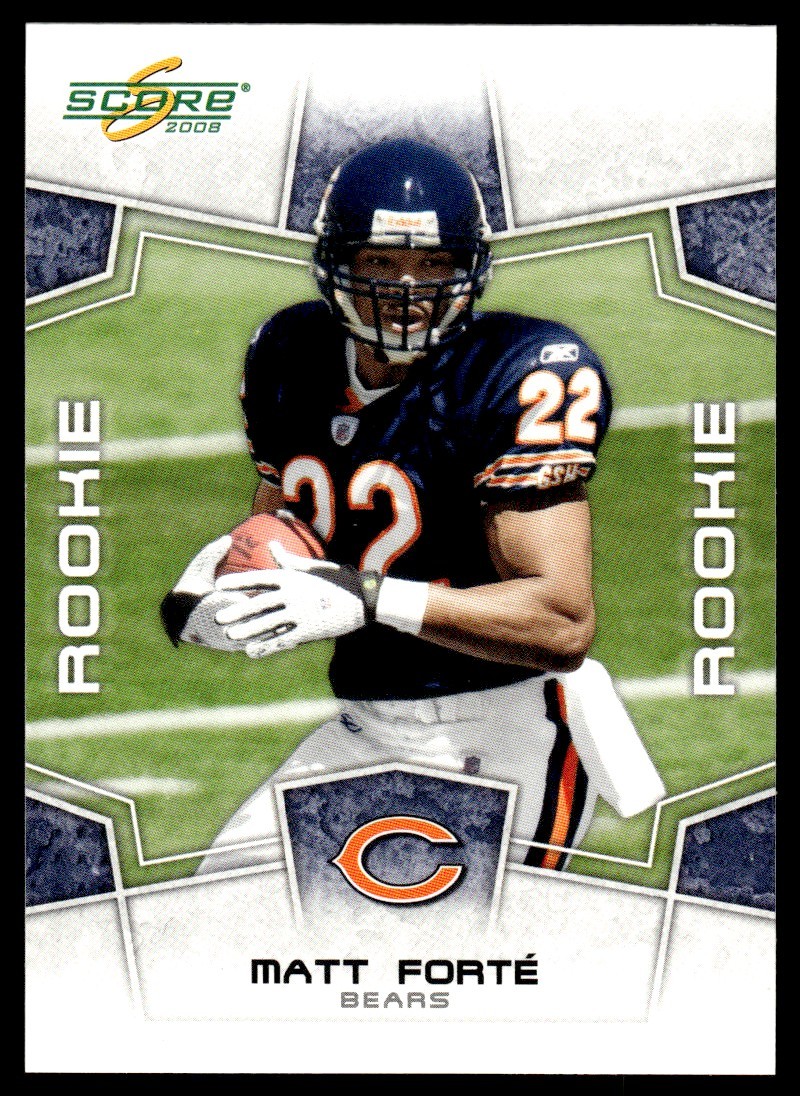 2008 Score Matt Forte RC Chicago Bears #365
