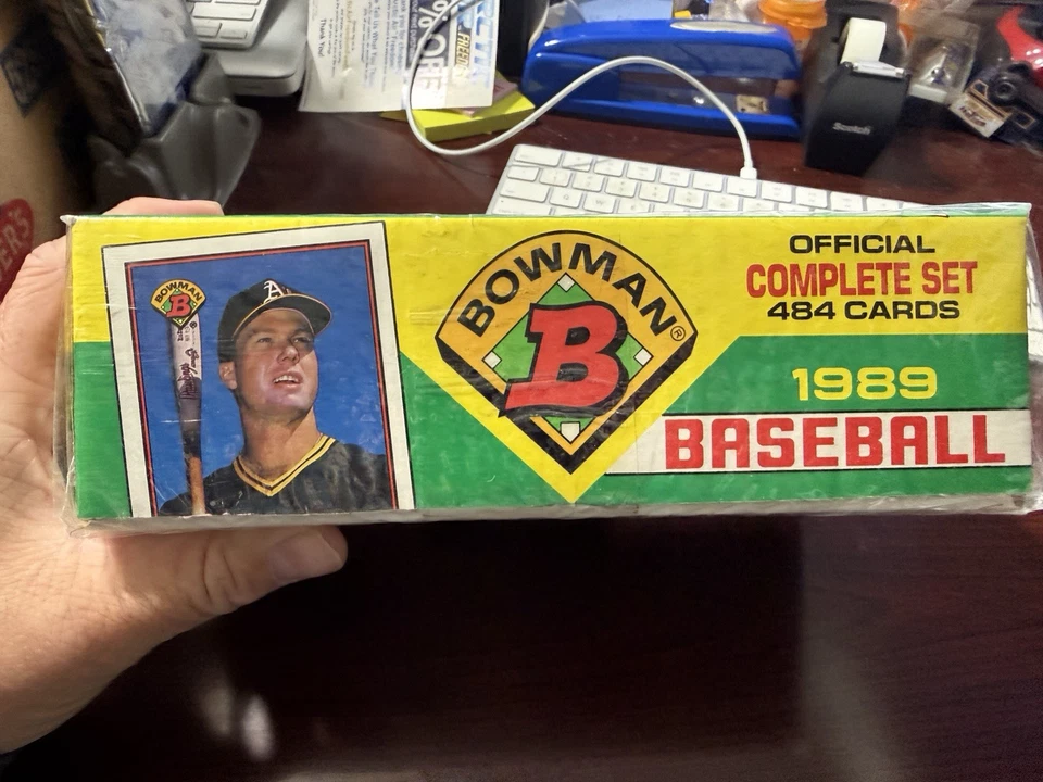 1989 БОУМЕН БЕЙСБОЛ В ЗАВОДСКОЙ УПАКОВКЕ полный комплект KEN GRIFFEY JR дебютант карта - Изображение 2 из 4