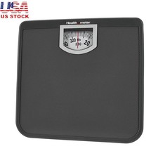 Compact Bathroom Scale Durable Metal Platform Easy Read Dial 330 lb Capacity New