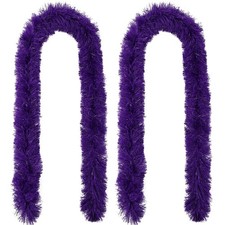 Feather Boas Artificial Fluffy 5 Ft Decoration Craft Wedding Party Set 2 PCS