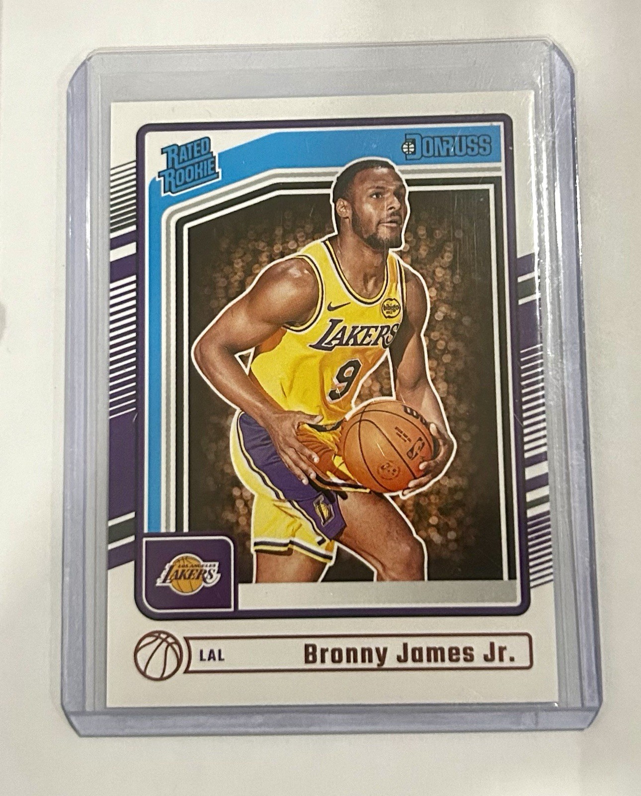 2024-25 Donruss Bronny James Jr. Rated Rookie, #243