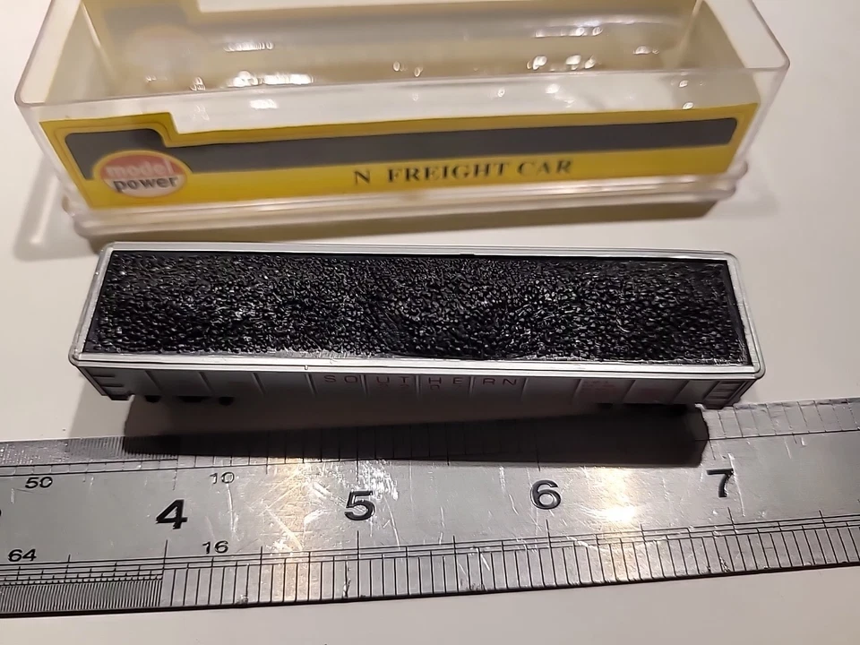 Model Power "N" Scale 50' Gondola No. 4015 Southern #2207 Freight Car in Box - Image 3 of 4