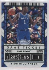 2020 Contenders Draft Picks Game Ticket Green Explosion Zion Williamson #13 7iu
