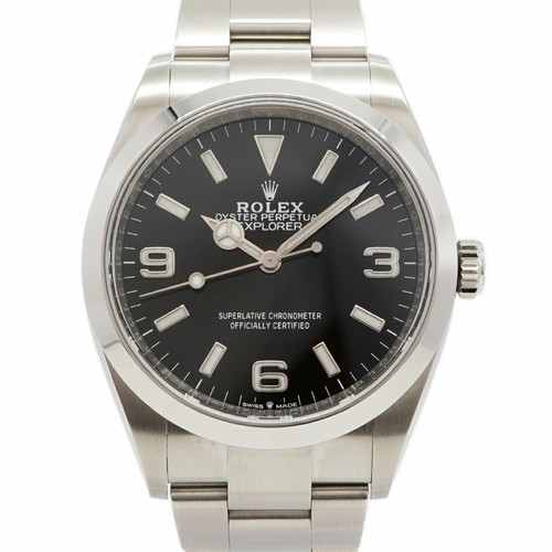 Rolex Explorer 36 124270 Black Dial Men's Watch GZl1iqqz