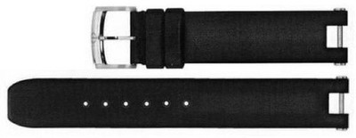 Baume & Mercier Linea MX006VWF Black Satin Watch Band/Strap with Steel Buckle
