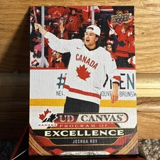 Canadiens - 2024-25 UD Series 2 - Joshua Roy UD Canvas - Program of Excellence