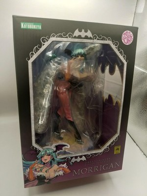 DARKSTALKERS MORRIGAN AENSLAND BISHOUJO STATUE 1/7 FIGURE (KOTOBUKIYA) SEALED