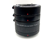 Soligor For N/AF Extension Tube Set 12Mm 20Mm 36Mm Macro Close Up Nikon AF