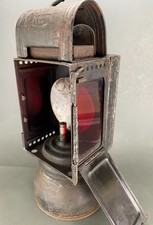 DDR Karbidlampe, Leipziger Werke VEB, 1945, Hand/Sturmlampe - Sammler