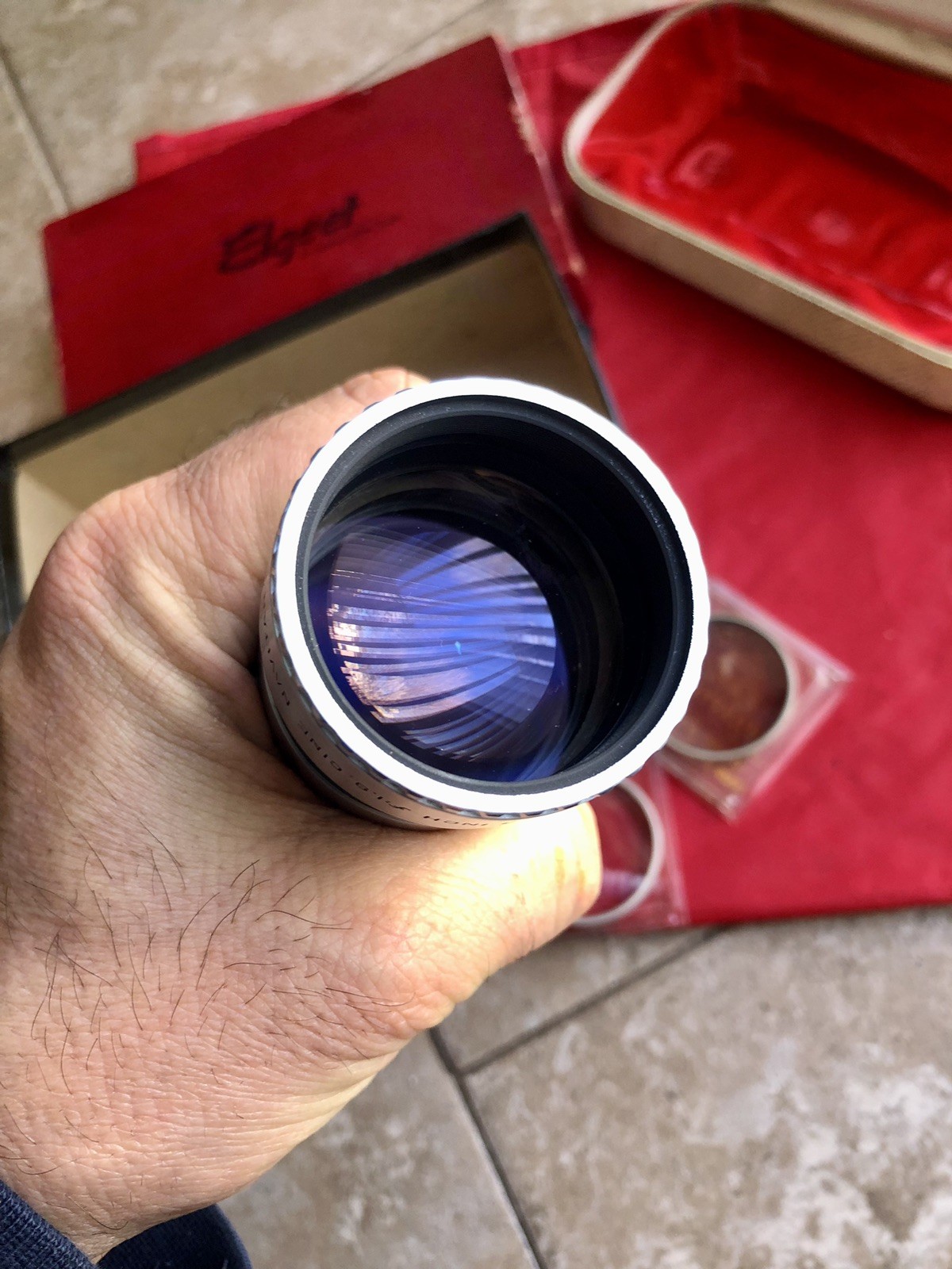 Elgeet 75mm F1.9 Cine Navitar Telephoto Cine 16mm Movie Camera Lens Bolex H16