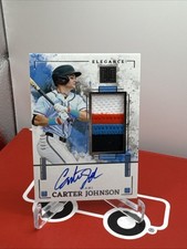 2025 Panini Impeccable - Elégance Jersey Autographs Carter Johnson SP/99