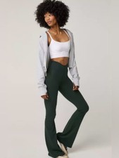 NWT Offline by Aerie High-Waisted Crossover Flare Legging green size M