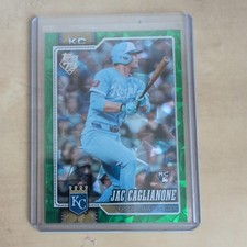 /99 Jac Caglianone Green Diamanté Topps 2026 Series 1 #97/99