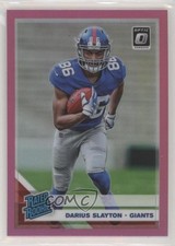 2019 Panini Donruss Optic Rated Rookie Pink Prizm Darius Slayton #188 0b3