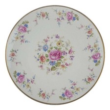 Servierplatte Teller Thomas Porzellan Ivory Blumendekor