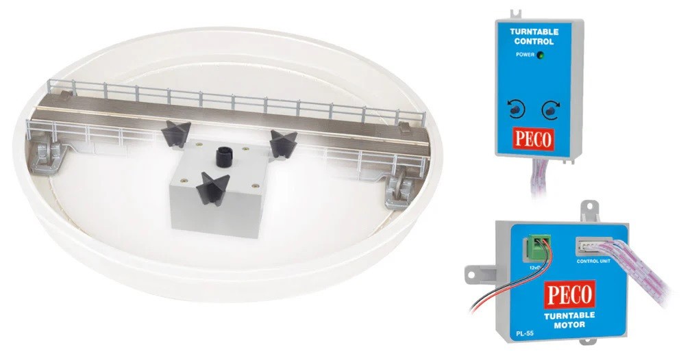 Peco PL55 Kit motorisation pour plaque tournante HO