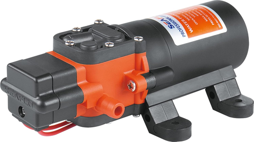 ®, Seaflo DC 12V 4,3LPM 2,4 Bar 21S Pompa a Membrana Autoadescante per Acqua Su - Foto 11 di 12
