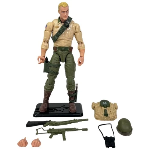 GI Joe Classified Series Retro Duke 6" Action Figure Complete Hasbro Used