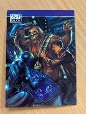 Star Wars Galaxy Series Two Promo Card P5 - Han & Chewbacca - 1994 Topps