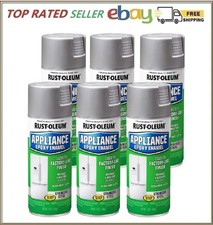 Rust Oleum Appliance Epoxy Spray Paint 12 Ounce Pack Of 6 Glossy Finish