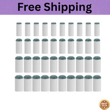 40Pcs Slip On Pool Cue Tips Replacement Kit 4 Sizes Upgrade Pool Stick Tips