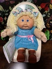 Cabbage Patch Girl/Coleco/dimple/lemon/blue Eyes/HM3/CLEANED/certificate