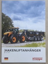 KRAMPE THL/SHL Hakenliftanhänger Kipper Prospekt Traktor Schlepper