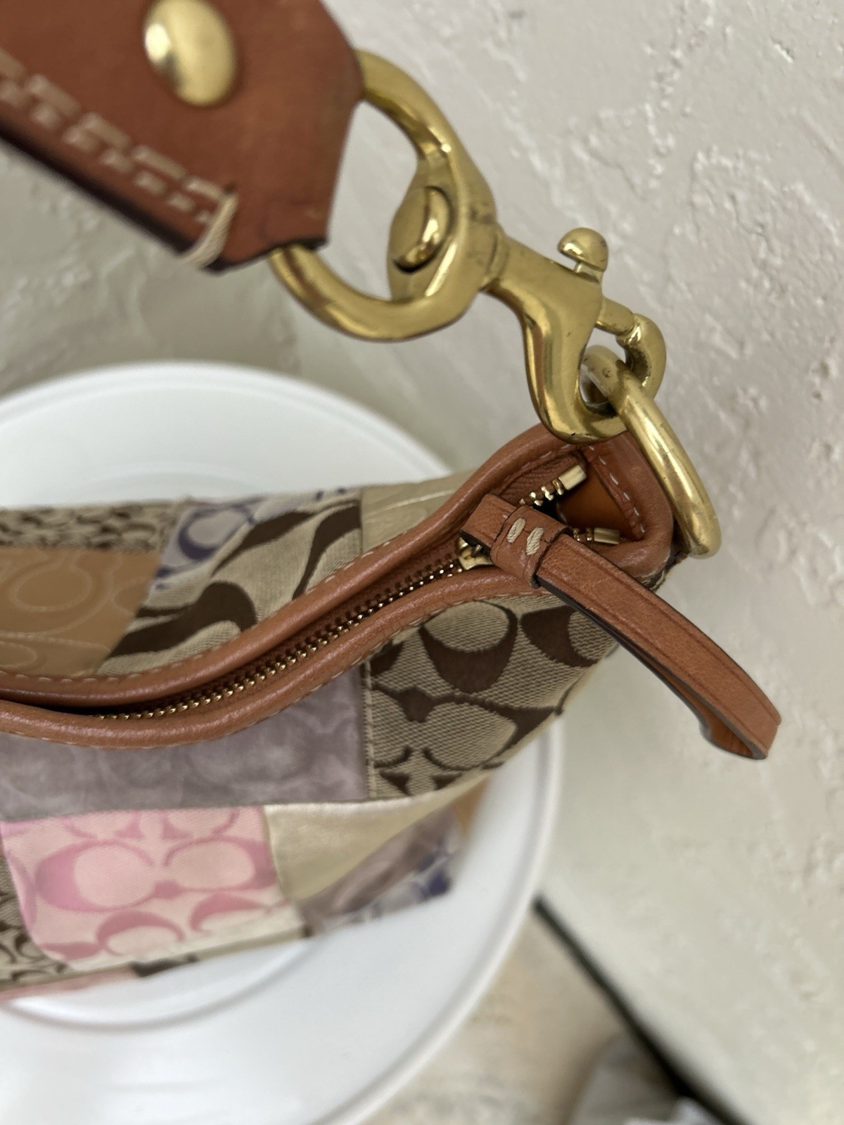 Coach patchwork Tote Bag From 2008 - image 5