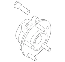 Genuine Nissan Value Advantage™ HUB ASSY FRONT D0202-4BA0JNW