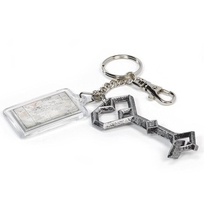 The Noble Collection Thorins Schlüssel Schlüsselanhänger - 7 Zoll (17 cm) Druckguss Metall Schlüsselanhänger