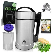 2 in 1 Decarboxylator and Infuser, Butter Maker Machine, Oil Infuser Machine, 