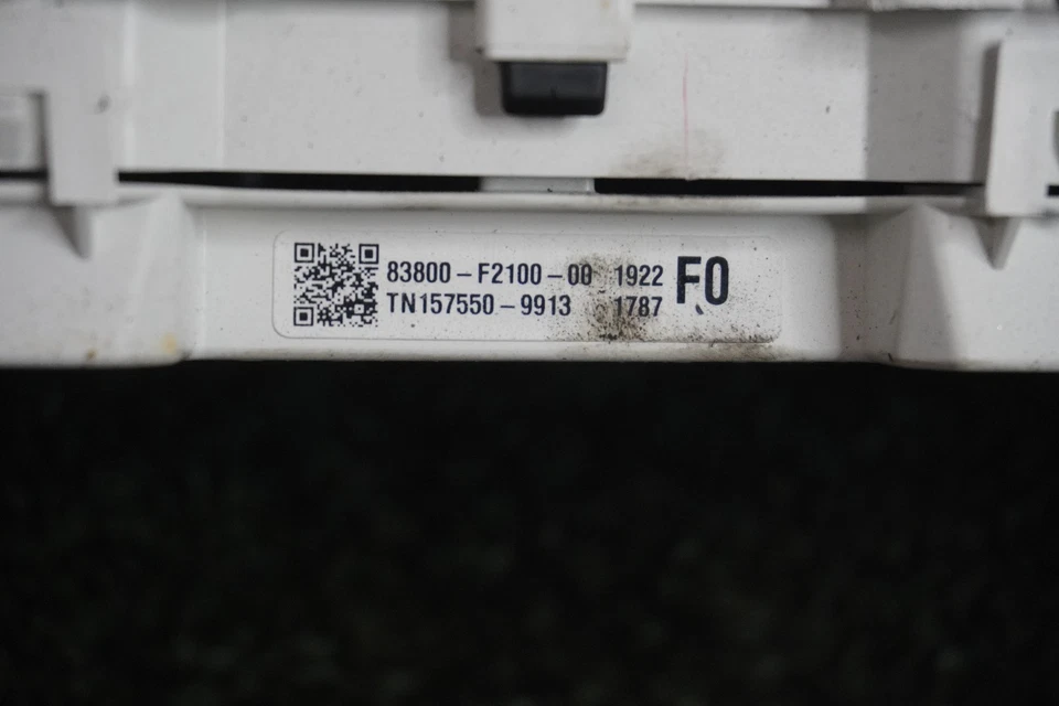 Toyota Corolla 2012 2013 velocímetro calibre clúster fabricante de equipos originales 56 k millas 83800F210000 Foto 4 de 4