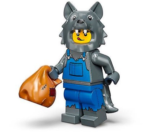 LEGO Series 23 Wolf Costume Guy Collectible Minifigure 71034 - New Sealed CMF - Picture 1 of 3