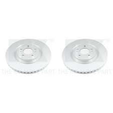 2x NK 345mm BREMSSCHEIBEN VORNE passend für HYUNDAI IONIQ SANTA KIA EV6 SORENTO 
