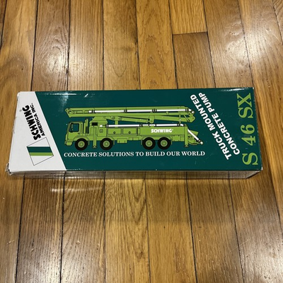 #ad Conrad Schwing America Truck Mounted Concrete Pump S46SX New $249.00