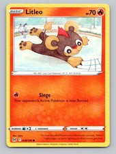 Litleo #028/196 Common SWSH11: Lost Origin Pokemon
