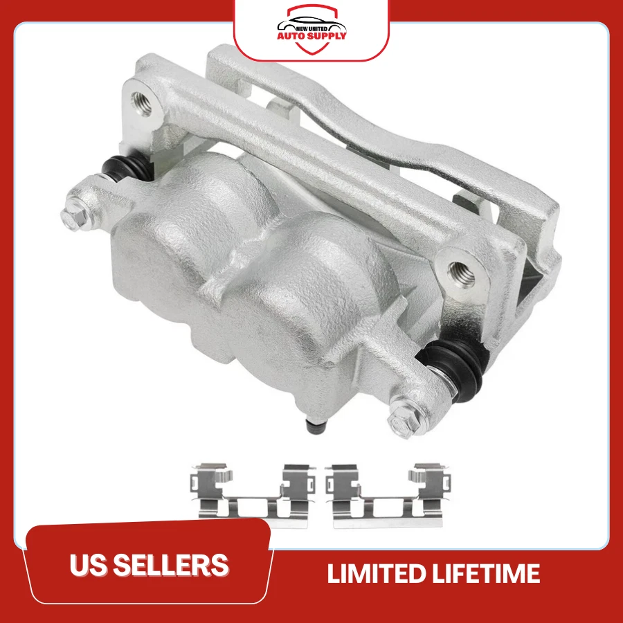 Pinza de freno delantera izquierda con soporte para Chevy Traverse Trailblazer GMC Acadia Foto 3 de 3