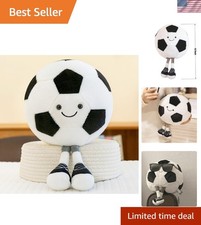 Soft American Football Plush Toy 13.7-Inch Doll for Creative Play Comfort