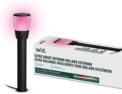 Wiz Elpas Bollard Smart Wifi Outdoor LED Path Light Starter Kit, Compatible with