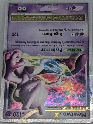mewtwo level x pokemon card Lv.X PtM 006/012 Holo Rare 2009 EX-VG Japanese u363 Promo Card Type Mint Never Opened Pokemon Mewtwo
