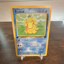 Psyduck 65/82 Team Rocket Common Regular English 1st Edition LP on eBay