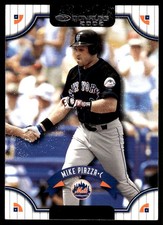 Mike Piazza 2002 Donruss #11 New York Mets MLB READ FREE SHIPPING AutographDen