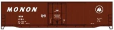 Accurail  # 5827 50' Welded-Side Plug-Door Boxcar - Kit  Monon #1954 HO MIB 