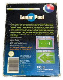 Lunar Pool Nintendo NES Boxed PAL *Complete*